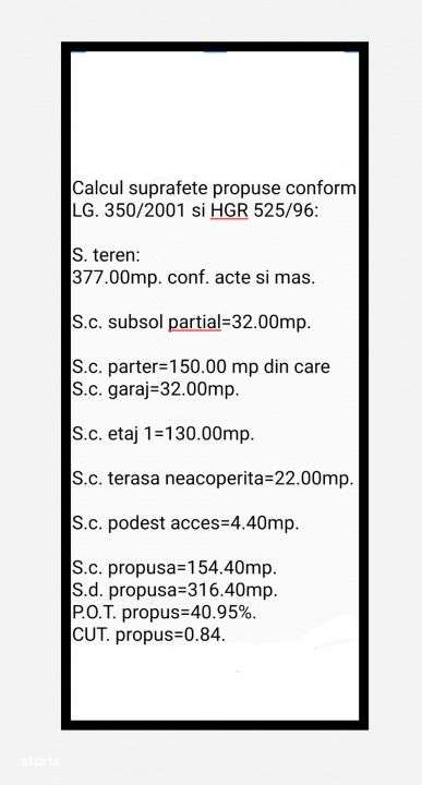 Vanzare Teren perfect 377 mp. cu Autorizatie Constructie-18