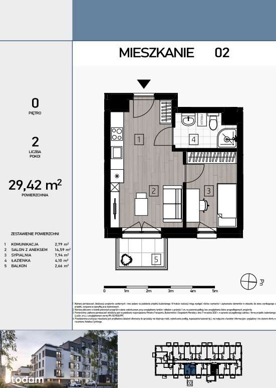 Pobitno / Idealne pod wynajem / Ustawne mieszkanie - Pełny obrazek: 4/9