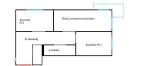 3 pokoje 47,5m Złocień OKAZJA!