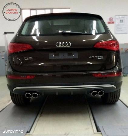 Difuzor Bara Spate Evacuare Dubla Audi Q5 8R Facelift (2013-2016) Bara Standard- livrare gratuita - 16