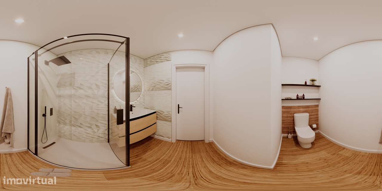 Apartamento T2 renovado no centro da Malveira-18