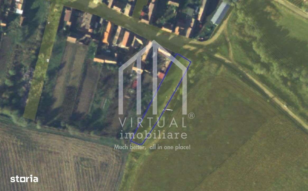 Teren intravilan de vanzare in loc Hamba, 1397 mp - Imagine principală: 1/3