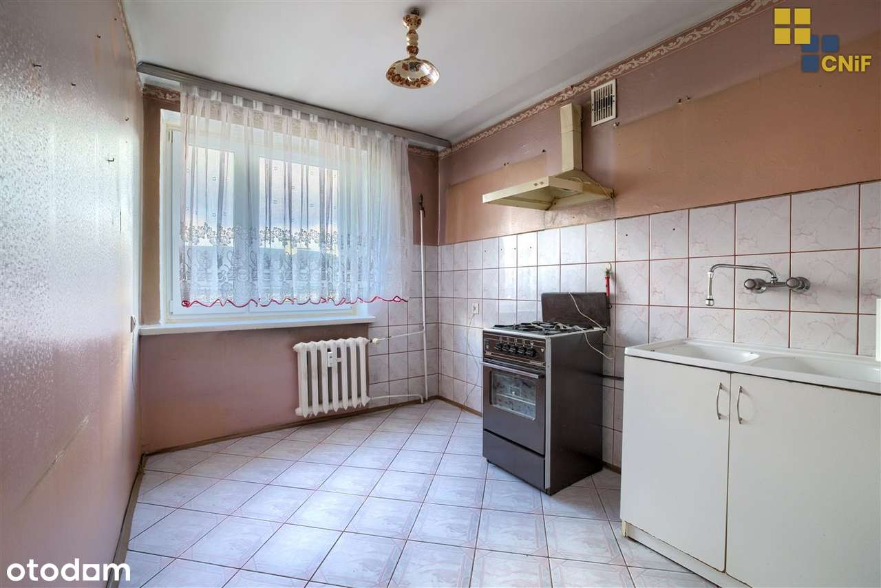 Ładne 2 pokoje,do remontu,balkon,blok-3