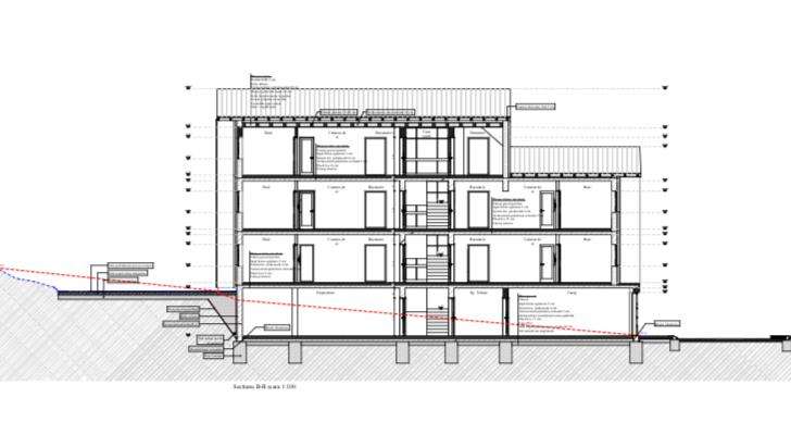 Teren 455 mp,cu proiect de casă pe 4 nivele, S+P+E+M,str PREDEAL - Imagine principală: 4/8