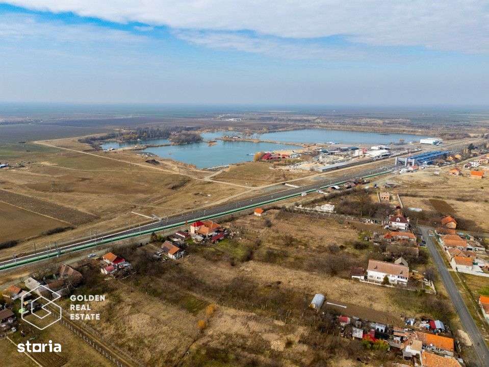 Litoralul vestului, 1000 mp, deschidere la lac, Ghioroc - Imagine principală: 4/13