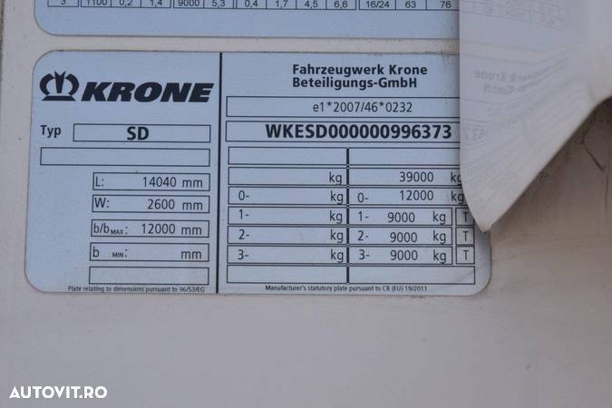 Krone SDR 27 - 14