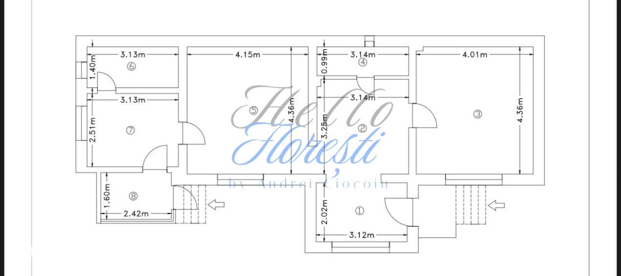 Casa cu 3 camere in zona Intre Lacuri - Imagine principală: 4/5