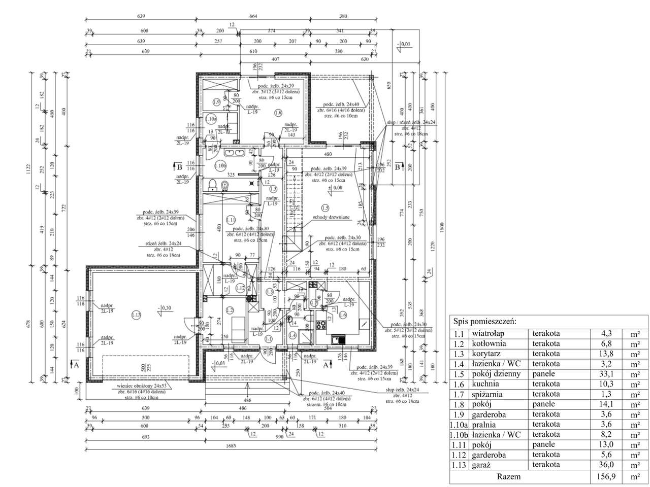 Nowoczesny dom 230m2 pod Łodzią w otoczeniu zieleni,cena do negocjacji-5