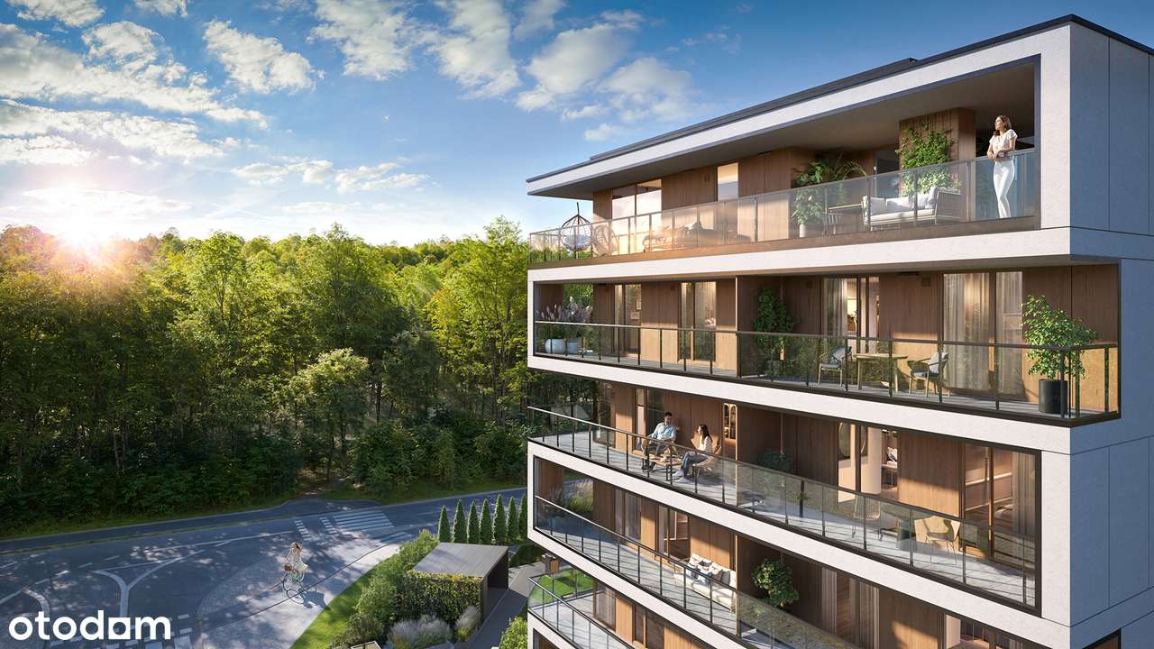 2-pokojowe mieszkanie 38m2 + ogródek Bez Prowizji - Pełny obrazek: 5/7