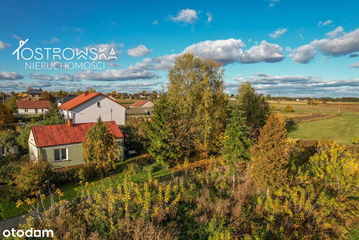 Mały zielony domek/domek gospodarczy/ duża działka-17