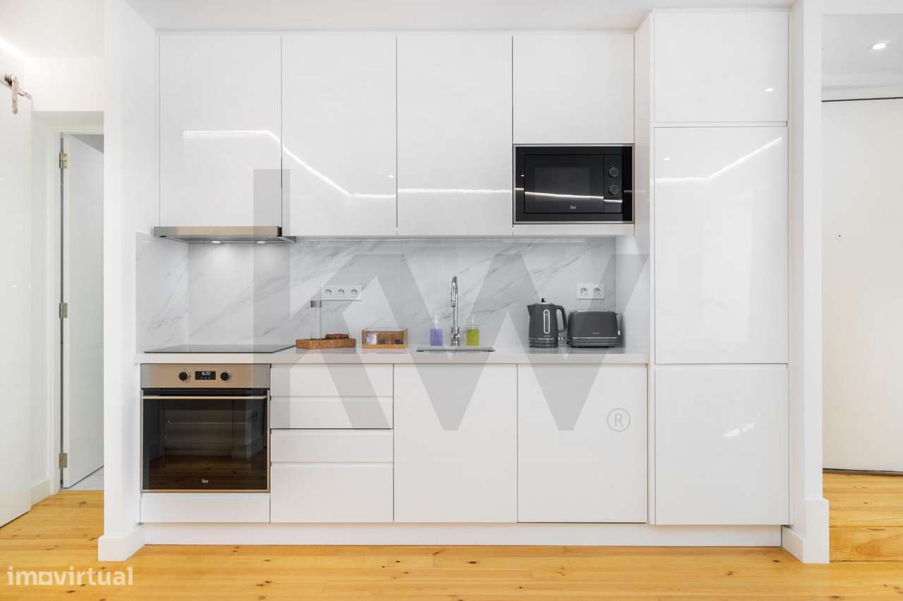 Apartamento T2 Renovado na Bica -  Totalmente Mobilado e Equipado - Grande imagem: 5/15
