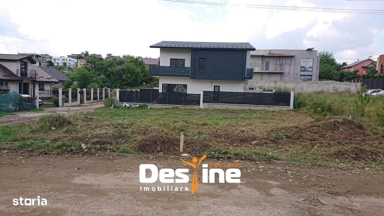 Teren intravilan 420 mp 2 fronturi stradale 20m  Bucium Lidl - Imagine principală: 2/3