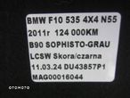 BMW 5 F10 OBUDOWA BOCZEK BAGAŻNIKA PRAWY TAPICERKA 9163194 51479163194 - 6