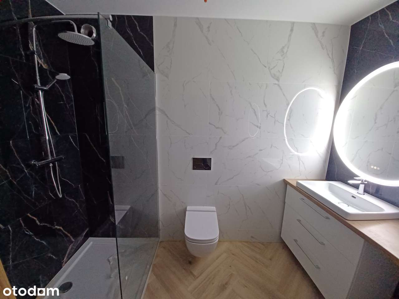 Gotowe do zamieszkania AK8A - 2 pokoje na parterze, balkon - 57,42 m2 - Pełny obrazek: 2/6