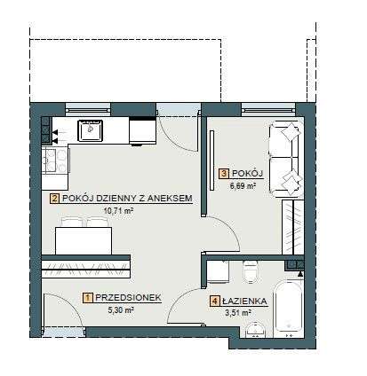 Mieszkanie z ogrodem, stan deweloperski - gotowe-11