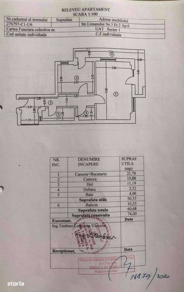 NOU! Apartament 2 camere Bucurestii Noi-15