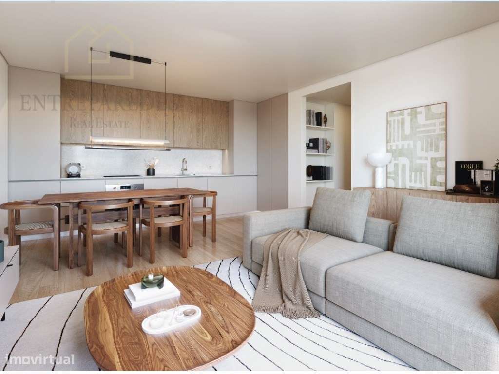 Apartamento T3 Novo com Varanda, Garagem e Amenities | Rio Tinto | ...-2