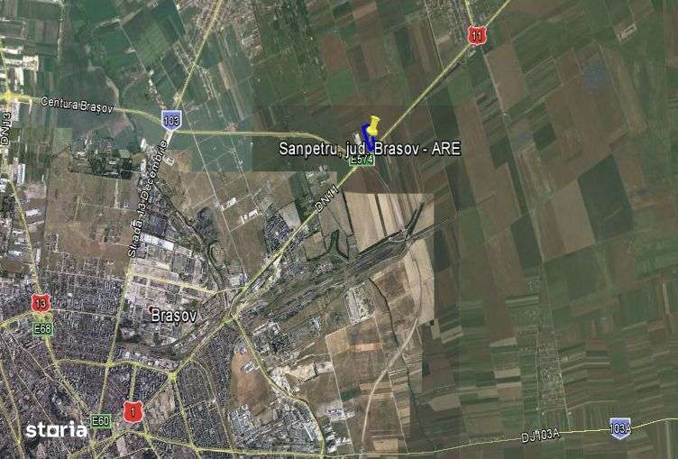 Teren intravilan 41.476 mp Sanpetru DN 11 Centura Brasov -Tg. Secuiesc - Imagine principală: 2/8