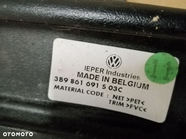 Roleta siatka bagażnika VW Passat B5 3B9861691S - 4