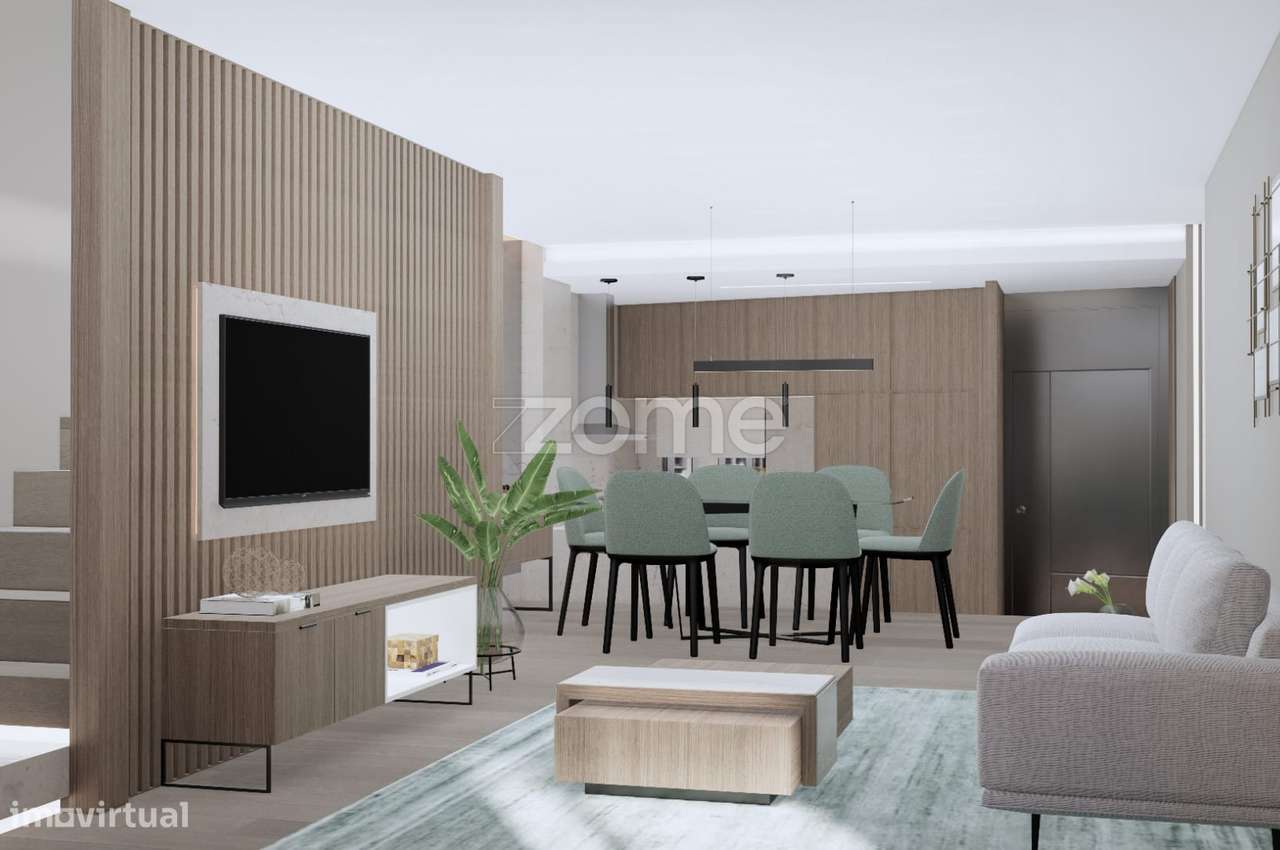 Moradia Nova T3 - Jardim/terraço/varandas - a 700 mts Rotunda Areosa-5