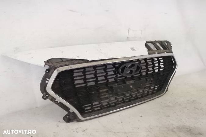 Grila Centrala Radiator Originala In Stare Buna Fastback Hyundai i30 PD 2017 2018 2019 2020 86351-G - 2