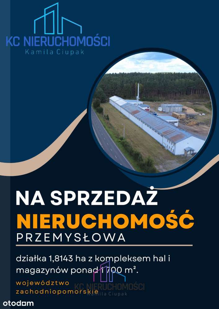 Kompleks przemysłowy 1590m2* 1,8 ha przy Dw171-0