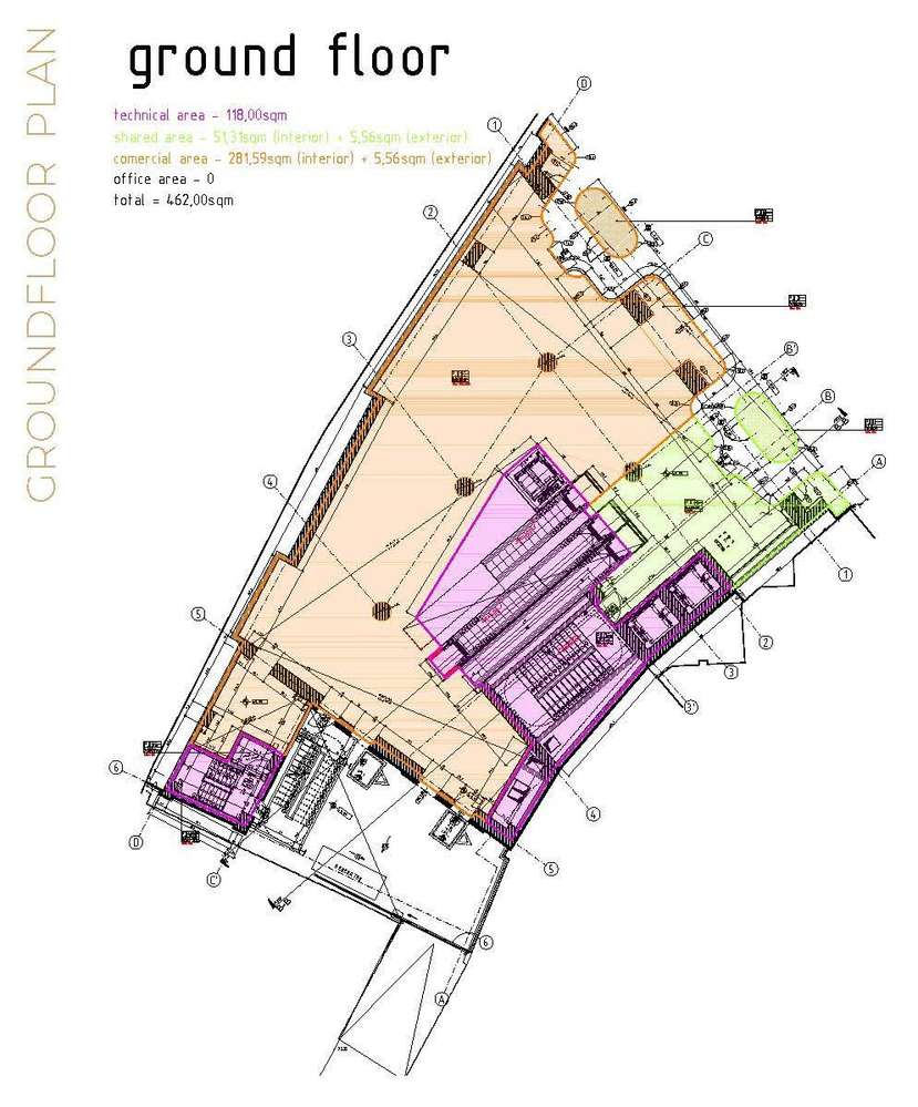 Centrul Istoric Stradal Imobil Comercial Parter si 3 etaje 1500 mp - Imagine principală: 2/5