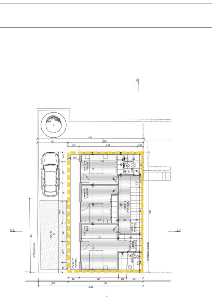 Moradia Geminada V4 de Arquitetura Moderna | Entroncamento-11