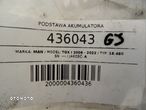 PODSTAWA AKUMULATORA MAN TGX I 2006 - 2022 18.480 - 7