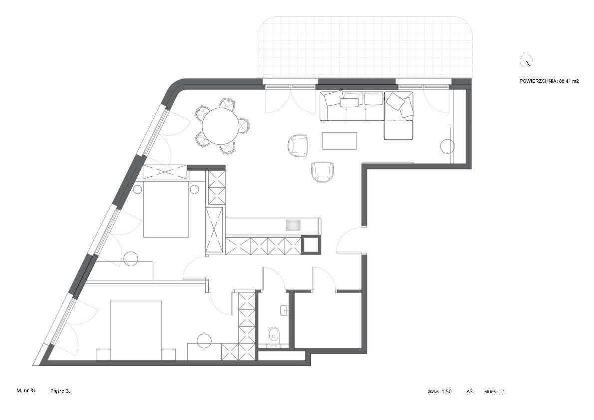 Apartament premium z tarasem &amp; widokiem na zie-15
