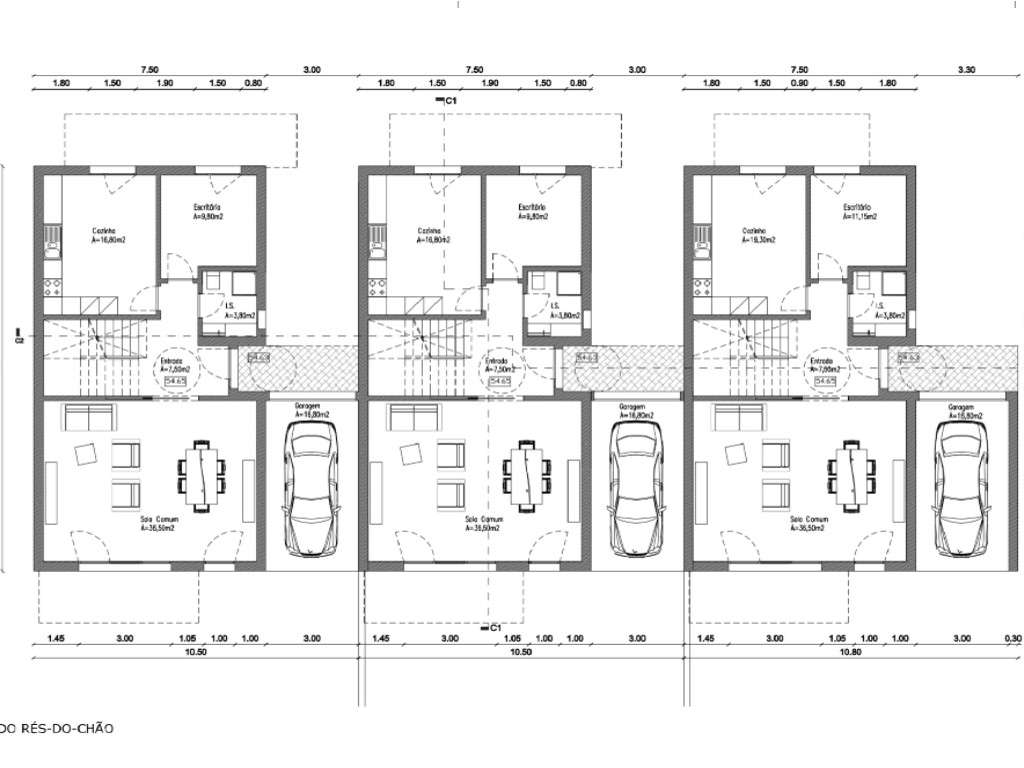 Moradia T4, geminada pela garagem - Grande imagem: 2/6