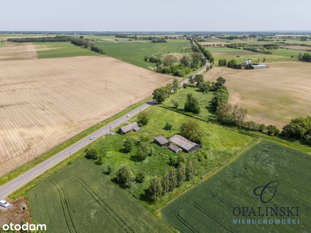 Działka budowlana 63 ar | uzbrojona | z budynkami - Pełny obrazek: 2/15