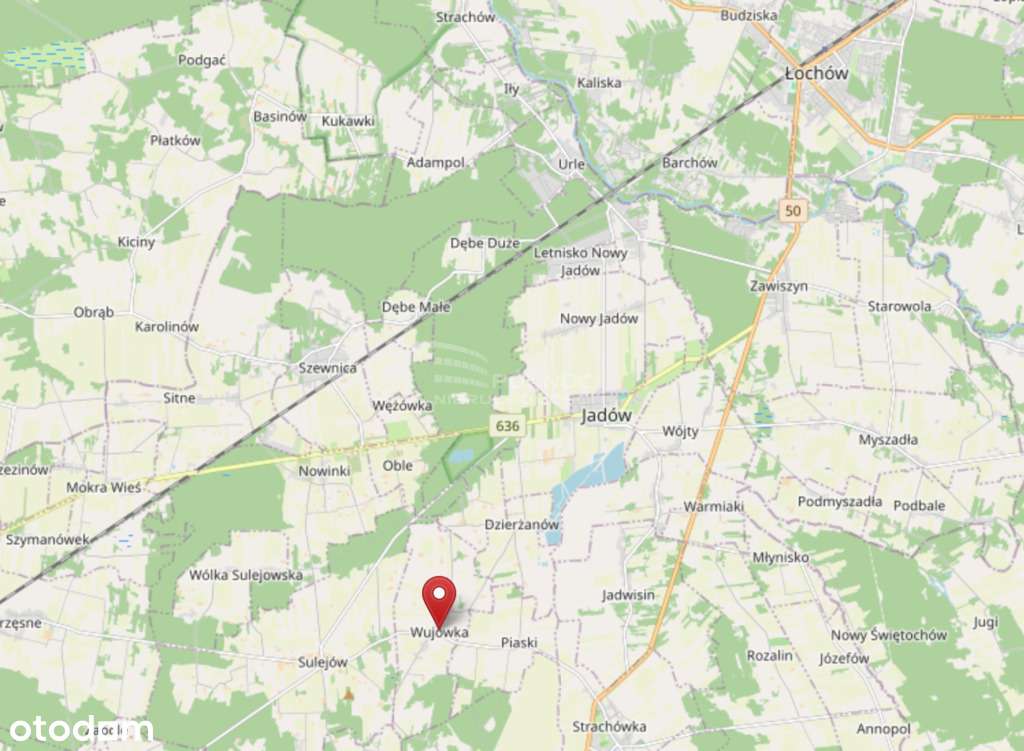 Działka rolna 2h Wujówka gm.Jadów - Pełny obrazek: 5/5