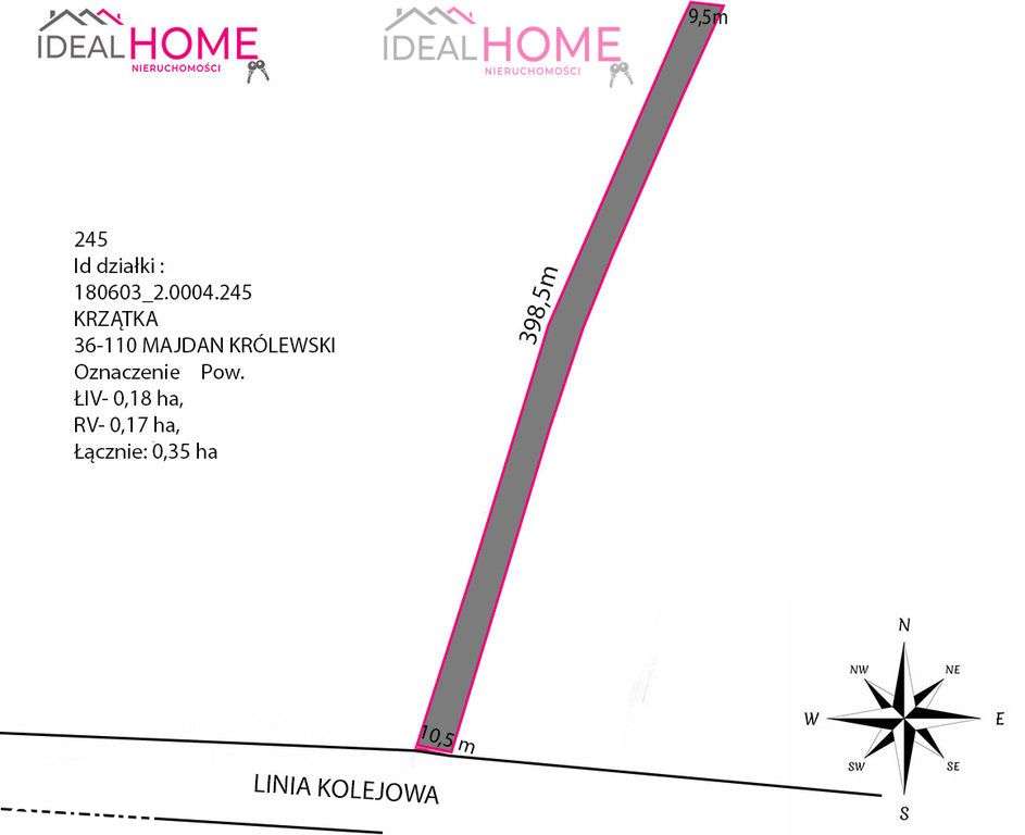 Działka na sprzedaż Krzątka 35 A-1