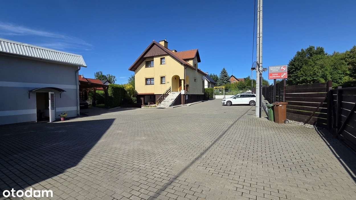 Dom wolnostojący z halą Elbląg ul. Królewiecka
