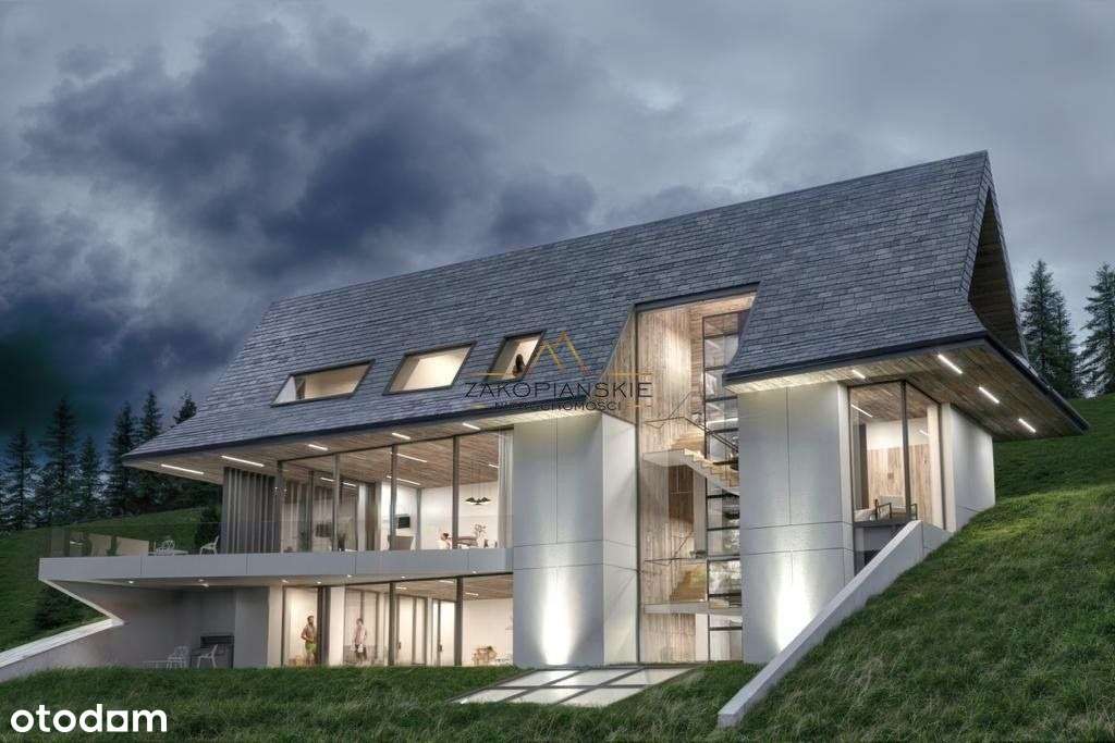 Działka widokowa z projektem domu - Pająkówka-5