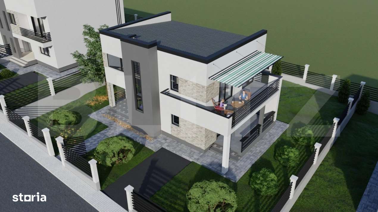 Casa design modern, 157 mp, vedere spre lac, Valea Adanca - Imagine principală: 4/7