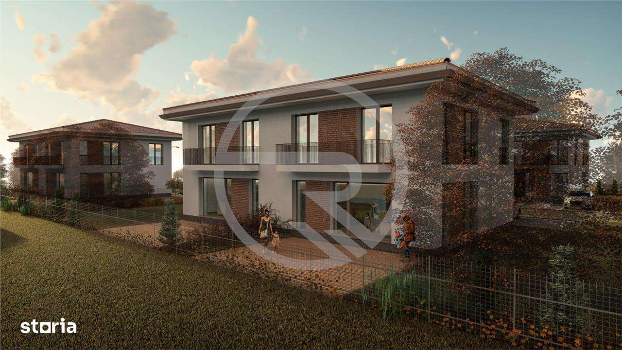 Casa Tip Duplex parter+etaj,375 mp de teren, situata in Chinteni! - Imagine principală: 2/20