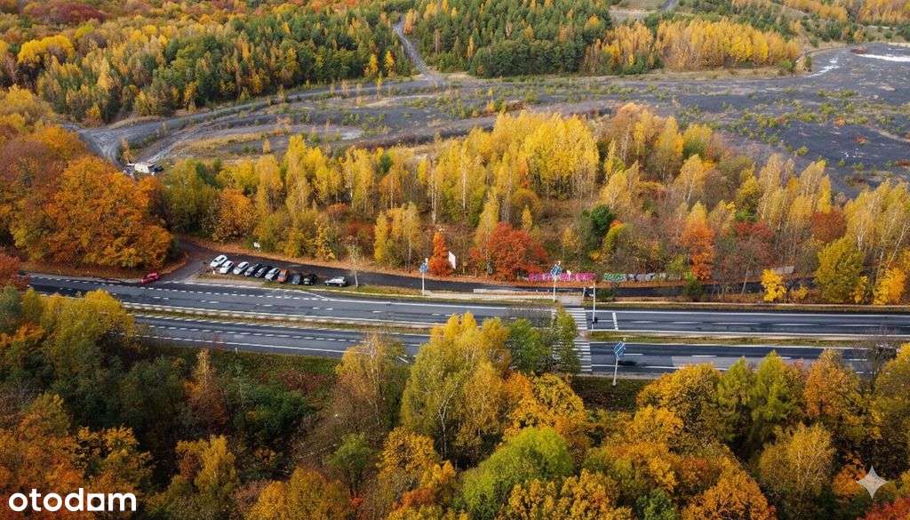 Działka intestycyjna przy trasie. Usł.-Handl.-5