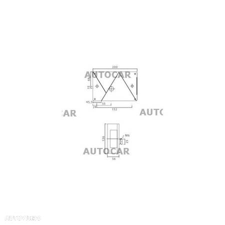 Lampa Tripla Stop Multipoint 4 Dreapta/piese remorci / platforme - 3