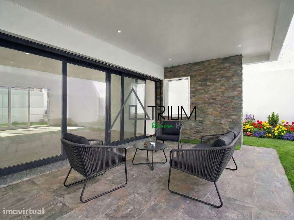 Moradia isolada T3, nova, com jardim.-4