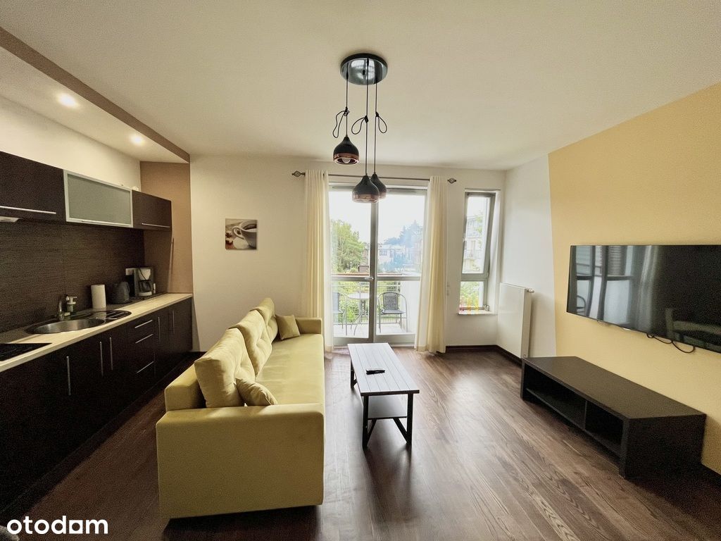 Nowoczesny Apartament z balkonem, windą przy plaży