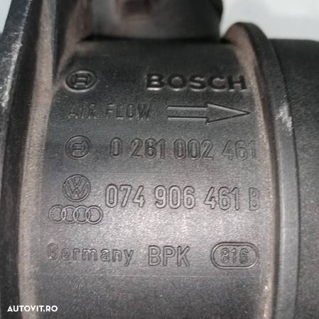 Debitmetru aer VW Bora 1.9 TDI | 0 281 002 561 | 074 906 461B - 3