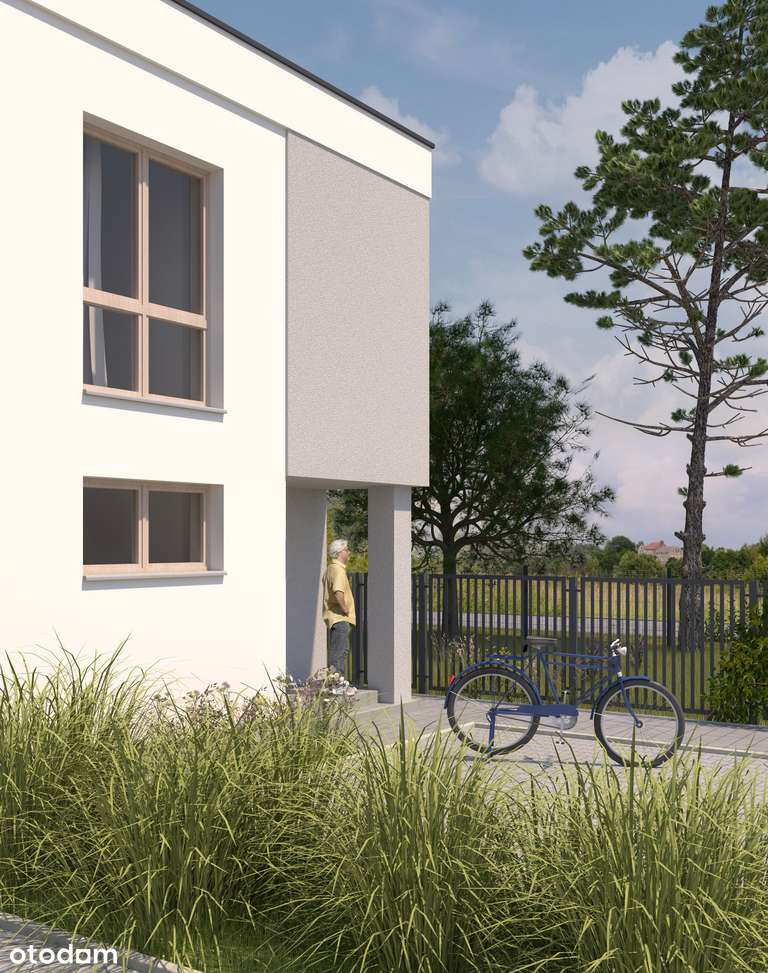 Nowoczesny dom w zabudowie bliźniaczej-6