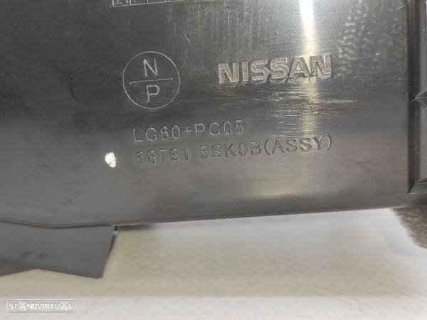 Difusor De Ar Da Consola/Tablier , Grelha Sofagem Nissan Leaf (Ze1_) - 5