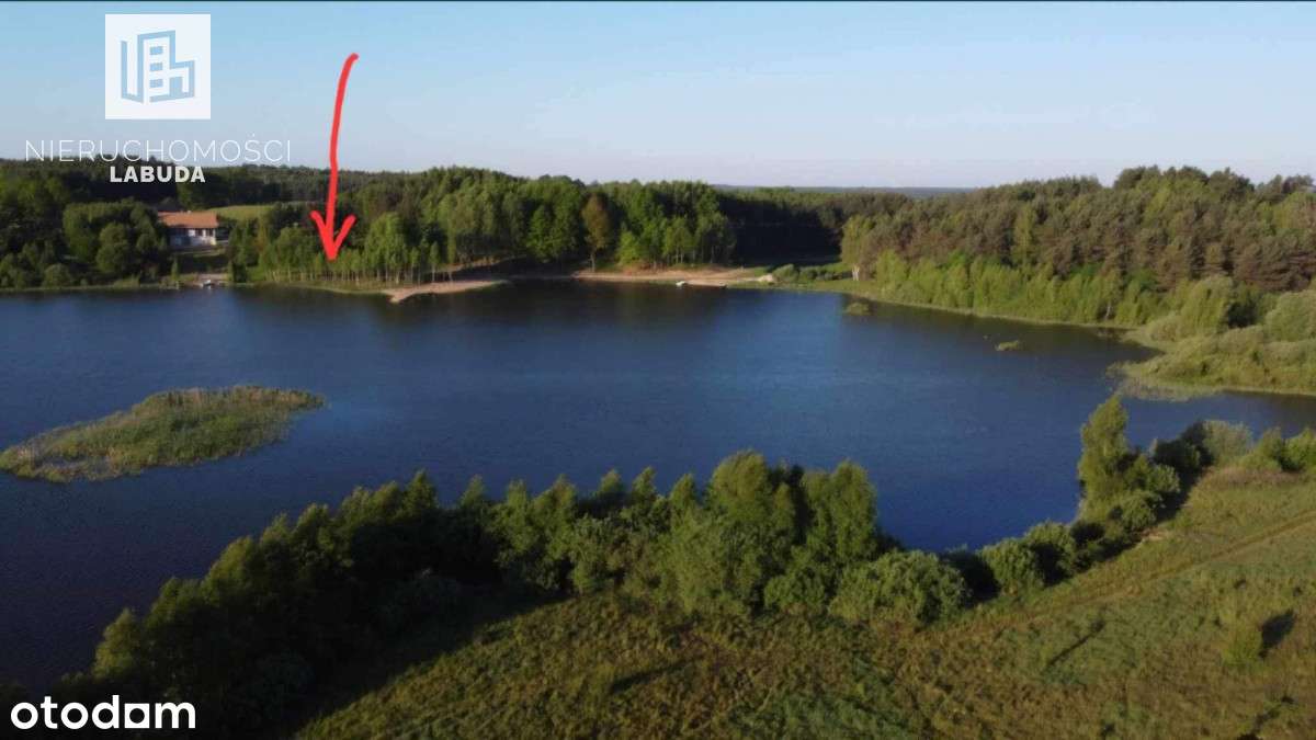Działka Nad Jeziorem Z Linią Brzegową