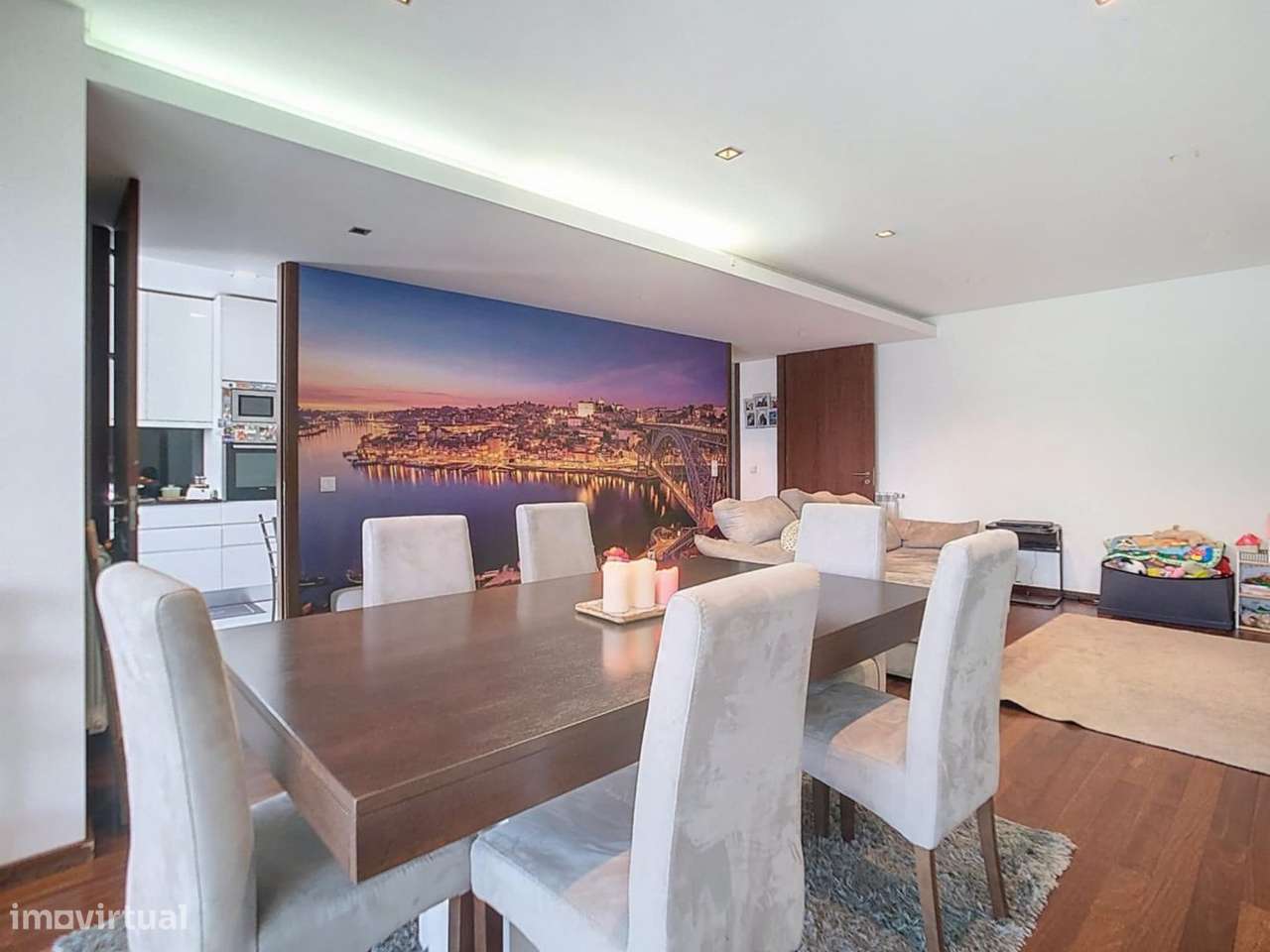 Excelente T3 de luxo para arrendamento próximo ao Maia Jardim. - Grande imagem: 3/19