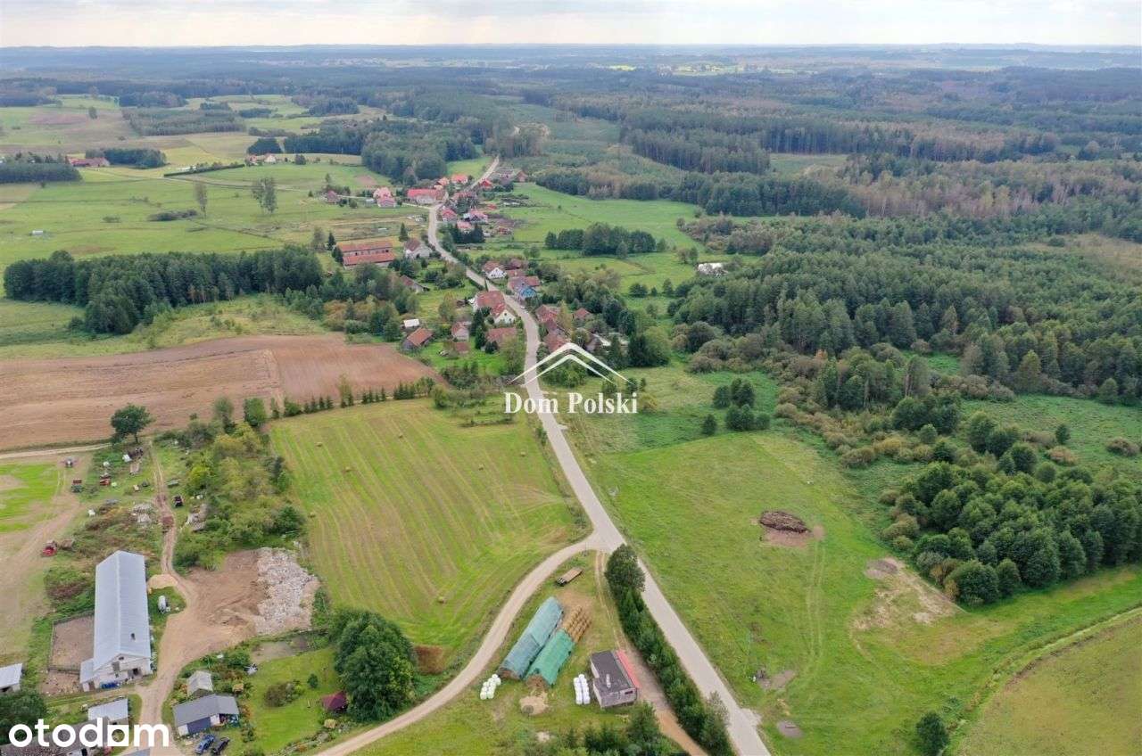 Działka rolno-budowlana na Mazurach 1,02 ha-Wronki-9