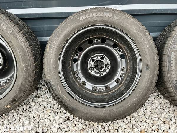 4X KOŁA FELGI OPONY BARUM POLARIS 3 ZIMA 185/60R15 - 7