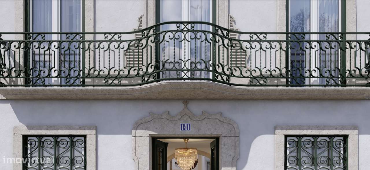 LISBOA, T2 Duplex penthouse com piscina e jardim comum,-13